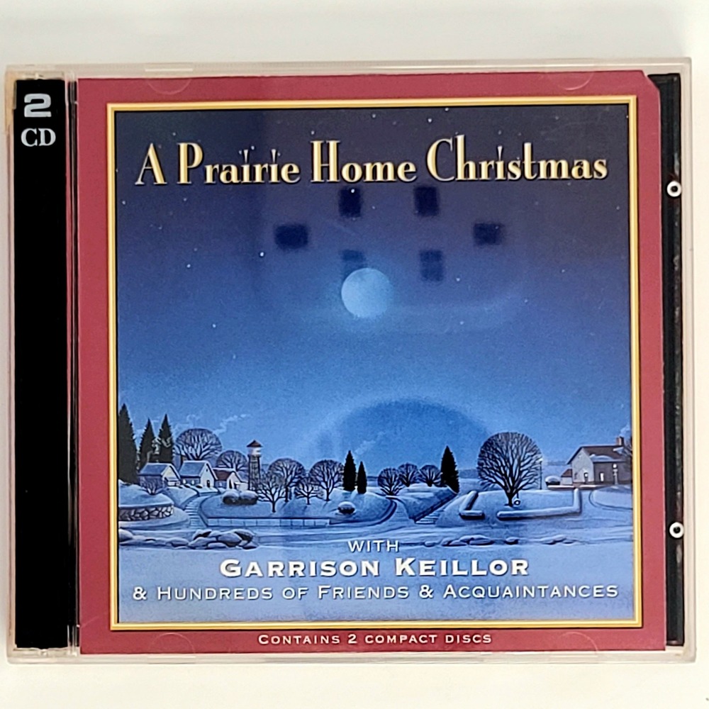 Garrison Keillor A Prairie‎ Home Christmas 2 CD Set 1995 Holiday Audio Tested